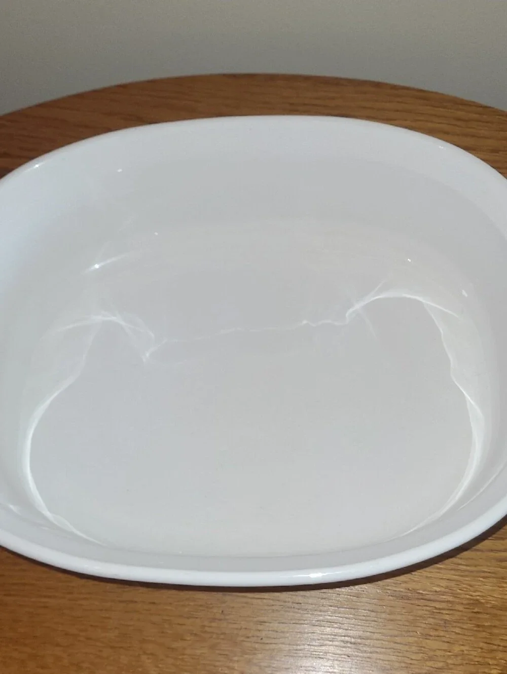 Vintage Corningware French White 2.8L Casserole Dish with Lid